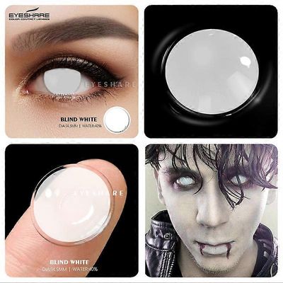 Redkid Halloween Cosplay värilliset piilolinssit silmille Anime-linssit Värilliset linssit silmille Cosplay Kosmeettinen värillinen kontakti SOKEA-...