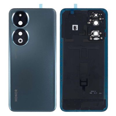 Honor 90 REA-AN00 REA-NX9 OEM -akkukotelo tarralla + kameran linssin suojus - vihreä