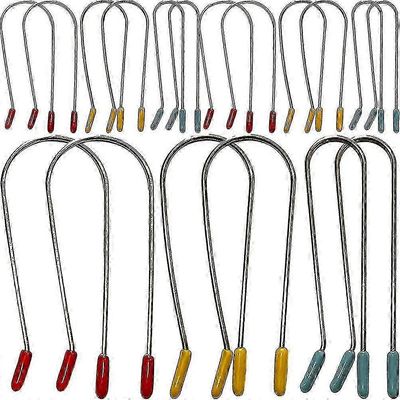 24kpl Hot Curler Clips Replacement Hot Roller Clips Telat Kiinnitystappi kotisalonkiin Uusi