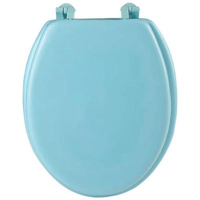 Hygieeninen wc-istuimen vaihto, helppo huoltaa, ihanteellinen nykyaikaisiin koteihin Taivaansininen 43x34cm
