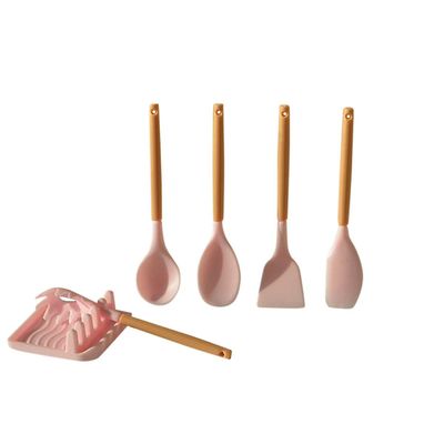 1/6 Scale Miniatyyri Spatula Mini Turner Keittiötarvikkeet Nuken tarvikkeet Lelutarvikkeet, 6