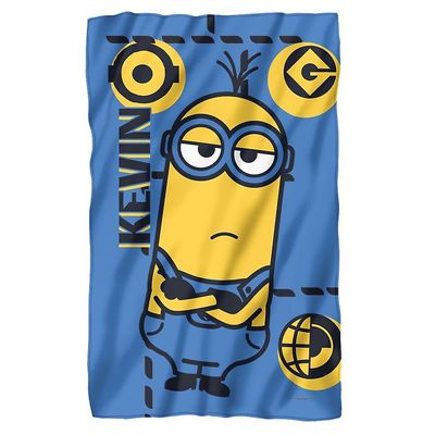 Minions Minion Kevin Blue Fleece Teppe MTWLF1058 100x125cm 50x40in
