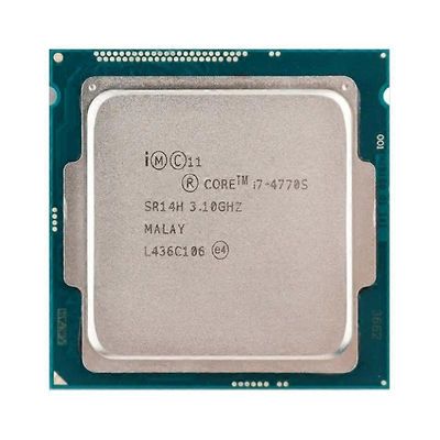 Core i7-4770S -suoritin - kanta LGA 1150 4 ydintä 8 säiettä 3,1 GHz 8 Mt L3-välimuisti 65 W.