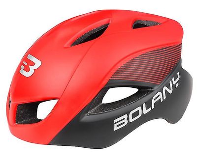 Cykel cykelhjelm Udendørs Sports Cykling sikkerhedshjelm med 12 ventilationskanaler rød