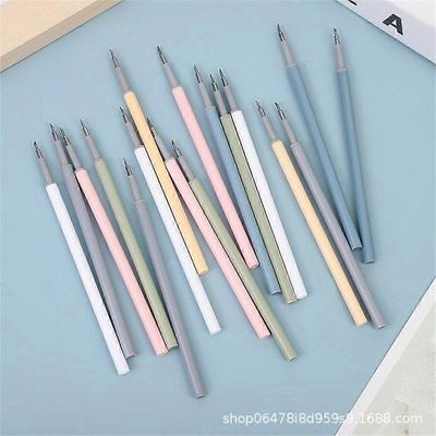 Art Utility Knife Pen Knife Cut Tarrat Scrapbooking Express Box Knife DIY Craft sisäänvedettävä tarkkuus Veitsen ydin 6kpl