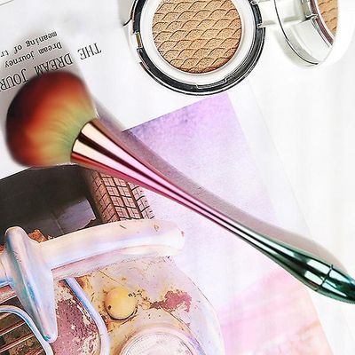 Blød stor skønhedspulver børste makeup børster rødme Foundation børste udgør stort kosmetisk værktøj