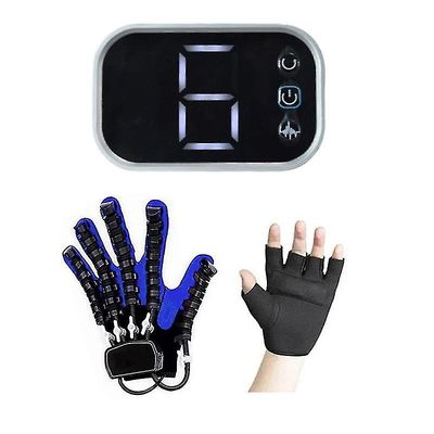 Käsien kuntoutus Robottikäsineet Älykkäät hierontakäsineet Aivohalvaus Hemiplegia Käsien toiminta Kuntoutuskoulutus Käsine -QH Left XL