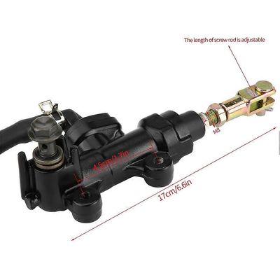 Takajalkajarrun hydraulinen pääsylinterin pumpun säiliö Suzuki GSXR 600 750 1000 1300:lle