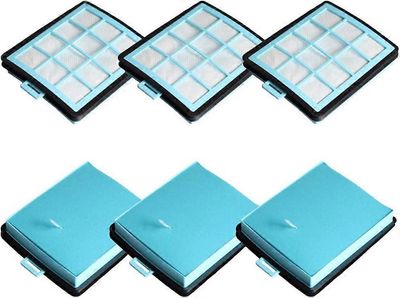 3 kpl monikäyttöinen pölynimurisuodatin Philips PowerProllePhilips FC8760 FC8761 FC8764 FC8766 FC8767 FC8769 ja 432200533151 Edition