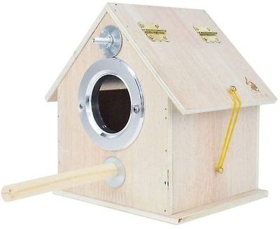 Birdhouses Bird Nest DueHus Tre Papegøye Avl Boks Bird Nest Utendørs