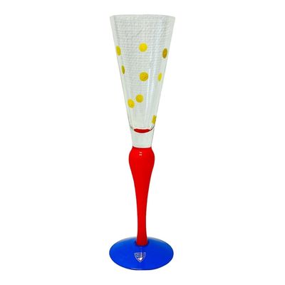 Orrefors - Klovn - Champagneglass - Anne Nilsson