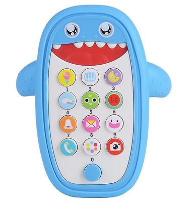 Tidlig uddannelse Shark Music Mobiltelefon Legetøj blå