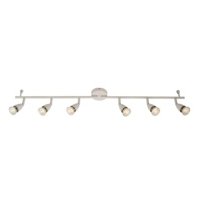 Endon Collection Lighting Amalfi justerbar 6 lys spotlight blank hvid, GU10