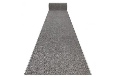 RugsX Runner KARMEL Plain, en farve grå 60 cm 60x230 cm