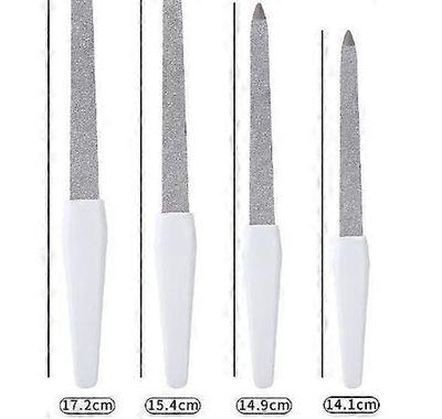 2025 uusin malli 5 kpl Solingen Saksa Sapphire Metal kynsiviilasarja + 1 kaareva viila - F