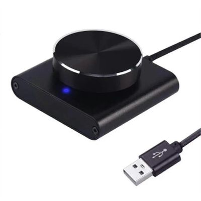 USB-äänenvoimakkuuden säätö häviötön PC-tietokoneen kaiutin äänenvoimakkuuden säädin nupin säädin digitaalinen ohjaus