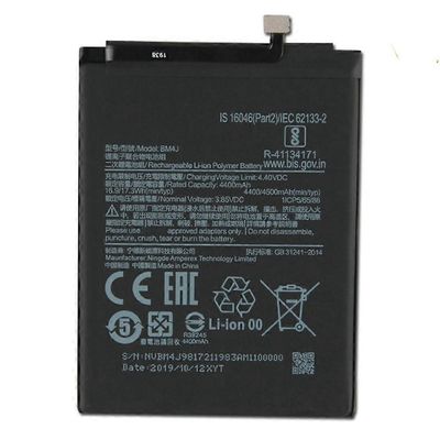 Xiaomi Redmi Note 8 Pro 3.85V 4400mAh ladattava litiumionipolymeeriakun varaosa
