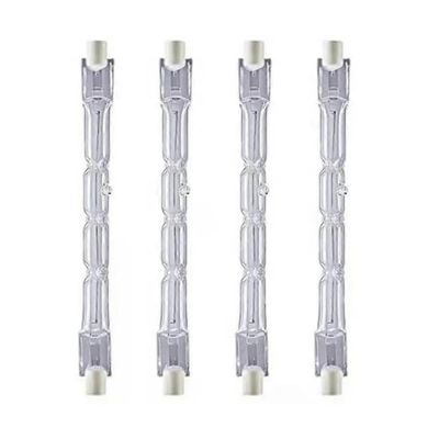 4kpl R7s 118mm 70-1000w halogeenilamppu lyijykynälamppu himmennettävä AC 220-240v 7500lm J118 J189 J78 J254 lineaarinen halogeenikohdevalo 220V-J11...