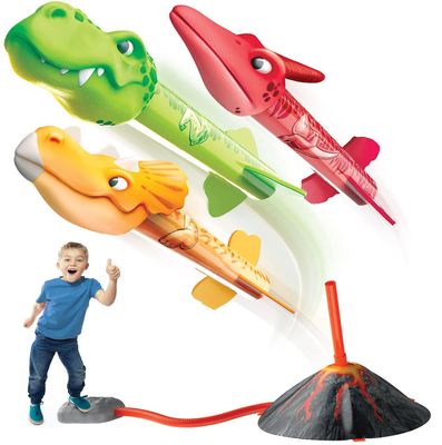 Dinosaurusrakettilelu Ultimate Rocket Launcher lapsille