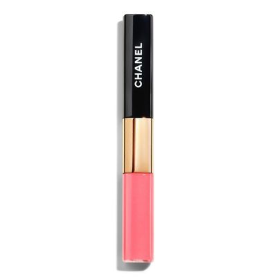 Chanel Le Rouge Duo Ultra Tenue Ultrawear nestemäinen huulten väri, 124, 0.26 oz