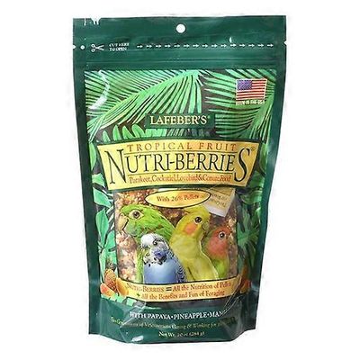 Lafeber Trooppiset hedelmät Nutri-Marjat Papukaija, Cockatiel & Conure Ruoka, 10 oz
