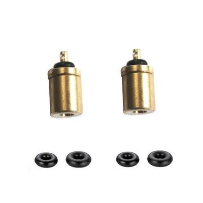 Gasbrænder Adapter Udendørs Camping Gas Refill Adapter 2PCS