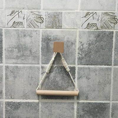 Toiletpapir håndklæde dispenser træpapir roll holder Type 16