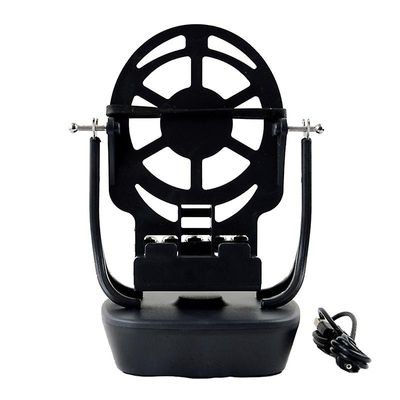 Mobiltelefon Shaker Automatisk Shaking Step Swing Device Stand USB Svart
