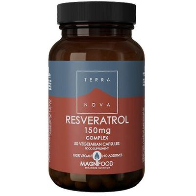 Terra Nova Terranova Resveratrol 150mg kompleksikapselit 50 (T4057)