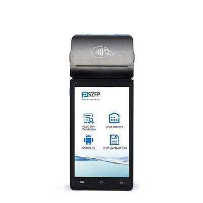 mickcara fp8800 älykäs kämmenlaite 5.5 tuuman Android Pos -järjestelmän pääte Hine tulostimella wifi gps-kortinlukija