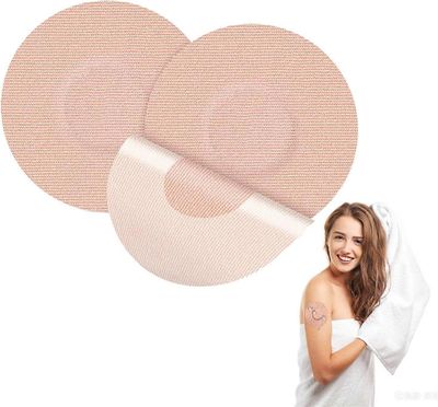 40 pakkausta vedenpitävät ja hienpitävät anturisuojukset vapaalle 1/2/3/pro: lle, liimalaastarit freestyle-anturille, CGM-anturin ylipatch-teippi y...