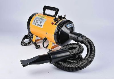 Koiran hiustenkuivaaja Keltainen