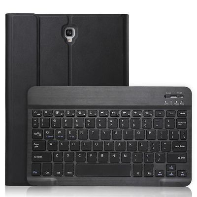 Bluetooth-tastatur PU beskyttelsesdeksel i skinn til Samsung Galaxy Tab A 10.5 (2018) T590 T595 Svart Other Samsung Models