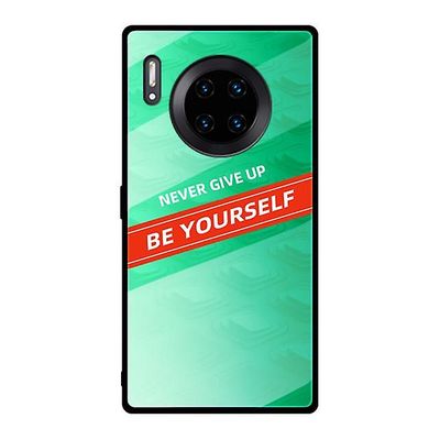 AIR Self-Opmuntret Hærdet Glas Sag for Huawei P30 - Grøn