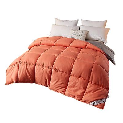 Yunshu Forår og efterår hvid andedun dyne, Dynekerne Orange(3 kg) 200*230cm