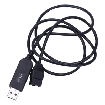 USB-tuulettimen kaapeli USB 5V - 12V tuuletinkaapeli USB-4-nastainen muunninjohto PC-jäähdytysjärjestelmälle USB A uros/pieni 4pin 50 cm