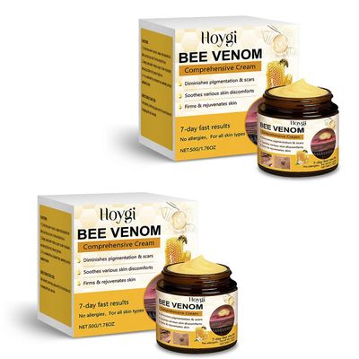 Bee-Venom Skin Repair Cream Hellävarainen, ärsyttämätön naisille miehille 2pcs