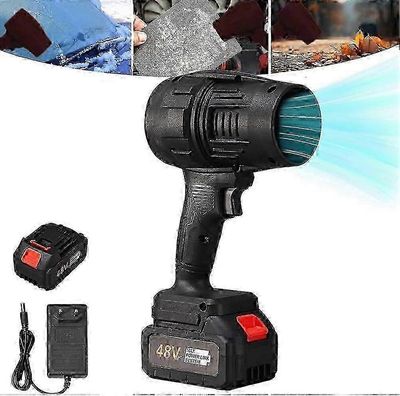 Seese akkukäyttöinen lehtipuhallin, kädessä pidettävä turbosuihkupuhallin 2025 p Musta