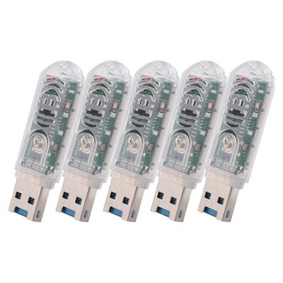 5kpl V3 Btc Miner Silent Miner Machine USB-kaivoskoneelle LV03 74KH / S Mini Asic louhinta