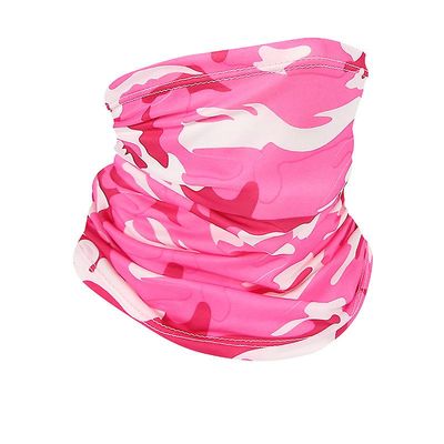 Solbeskyttelse Variabel Bib Neck Udendørs Ice Wire Riding Mask Mænd og kvinders tynde fiskehoved Cover Sports Magic Tørklæde Mei rød camouflage