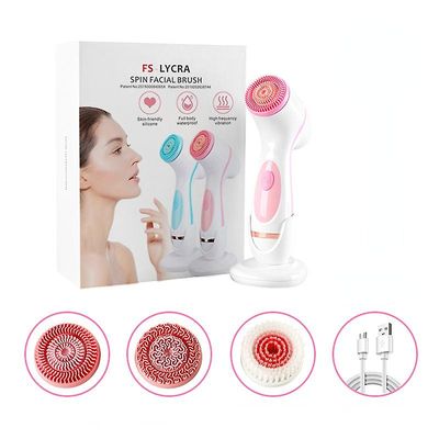 Zch Ansigtsrens Pore Cleaner Blackhead Fjernelse USB-opladning USB Pink