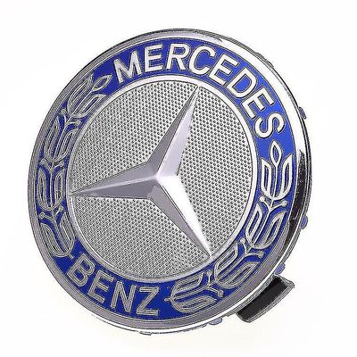 Auspicious-4pc 75mm Center hjulkapsler felg for Mercedes Benz