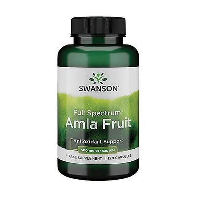 Swanson Premium full spectrum amla fruit 500mg 120 capsules of 500mg