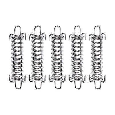 Winomo 5kpl teltta tuuli tuuli tuuli köysi solki ulkona Camping Korkea lujuus Teräs Köysi Solki Teltta Kiinteä Solki Jousi Koukku Solki 9.00X3.00X3...