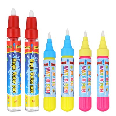 Heallily 6kpl vesi doodle-kynät Aqua Piirustus Doodle-kynät Korvaavat vesikynät Doodle-matolle Kuten