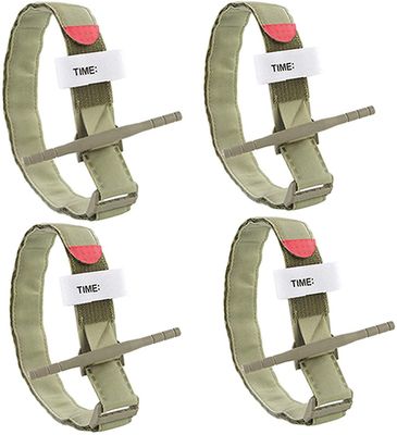 Linkrunning Udendørs Emergency Tourniquet Medicinsk Militær Taktisk Emergency Tourniquet Strap Førstehjælp Taktisk Medic Life Saving Armygrønt 16*5...