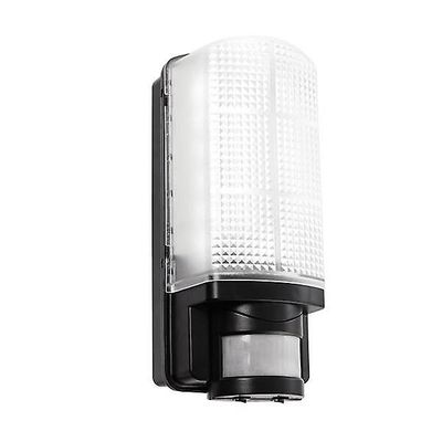 Saxby Lighting (Poole) Bevægelse Integreret LED PIR 1 Lys Udendørs Væg Lys Matteret, Sort IP44