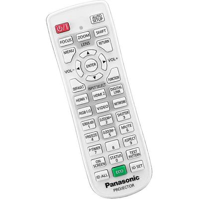 Kaukosäädin sopii Panasonic PT-VMZ50 -projektorille, osanumero N2QAYA000204.-Varastossa