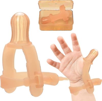 Uusi lasten peukalopysähdys - vauvat 0-3 - Silic Suc Adjable Thumb Guard