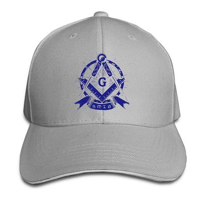 Bricks Masons Master mason firkantet kompas g frimurerisk baseball cap Farve 1